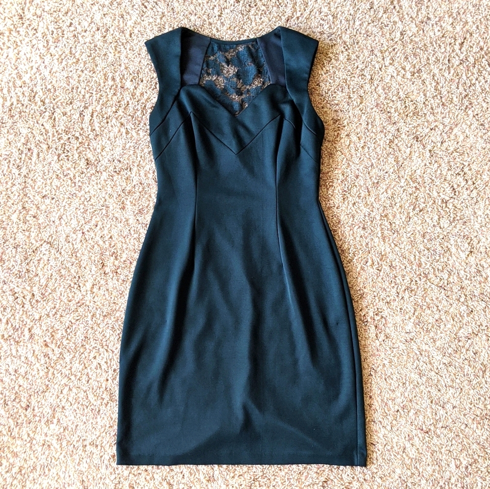 Deep Green Cocktail Dress